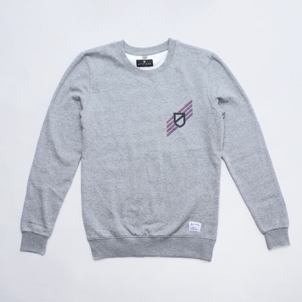 Atypical Shield & Stripes sweatshirt